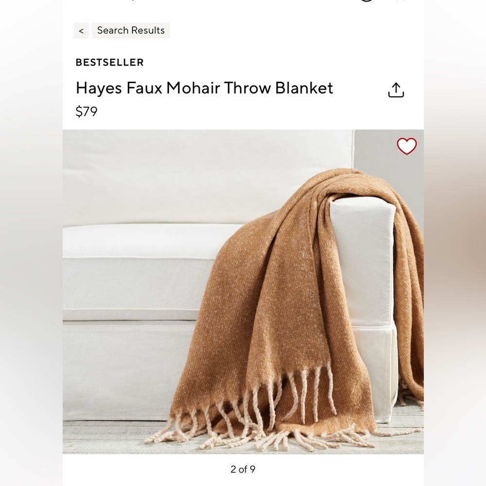 Pottery Barn Throw